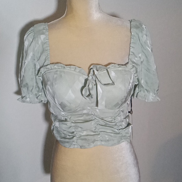 Haute Monde Large Ruffle Bustier - Picture 1 of 3